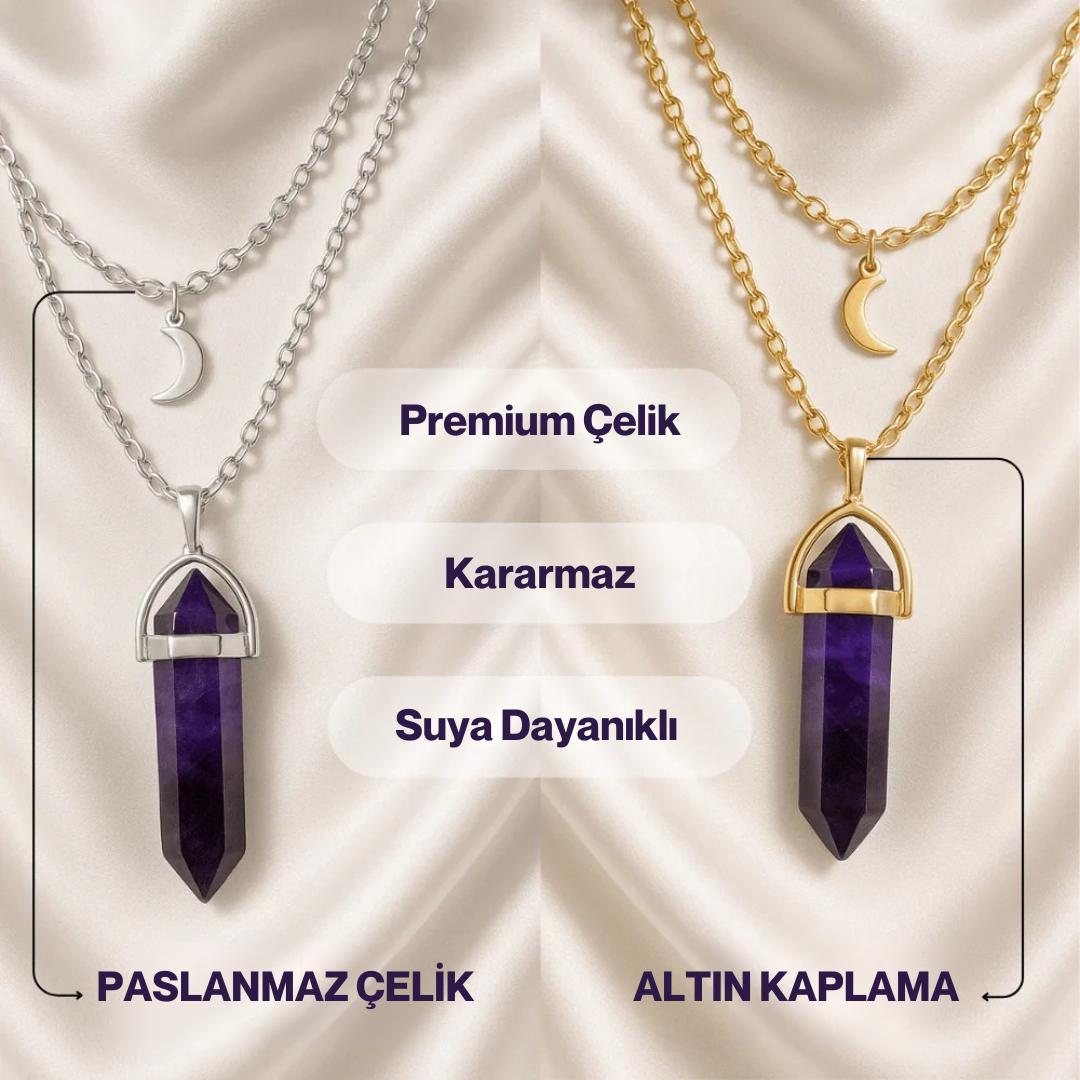 Aura Yansıması: Kişiye Özel Kristal Kolye