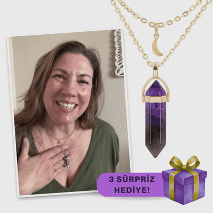Aura Yansıması: Kişiye Özel Kristal Kolye
